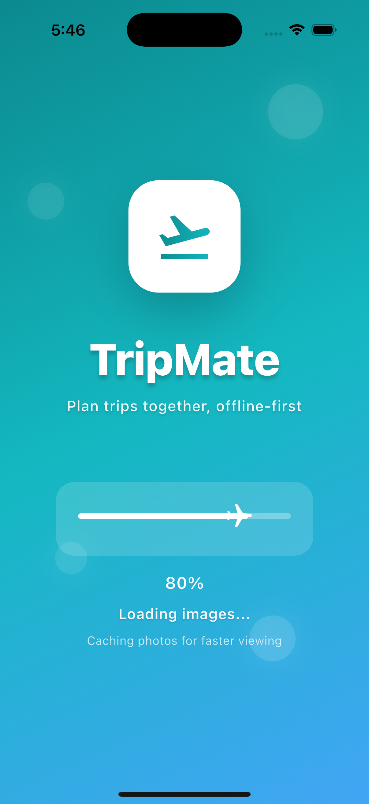 Kounga TripMate App Screen 1