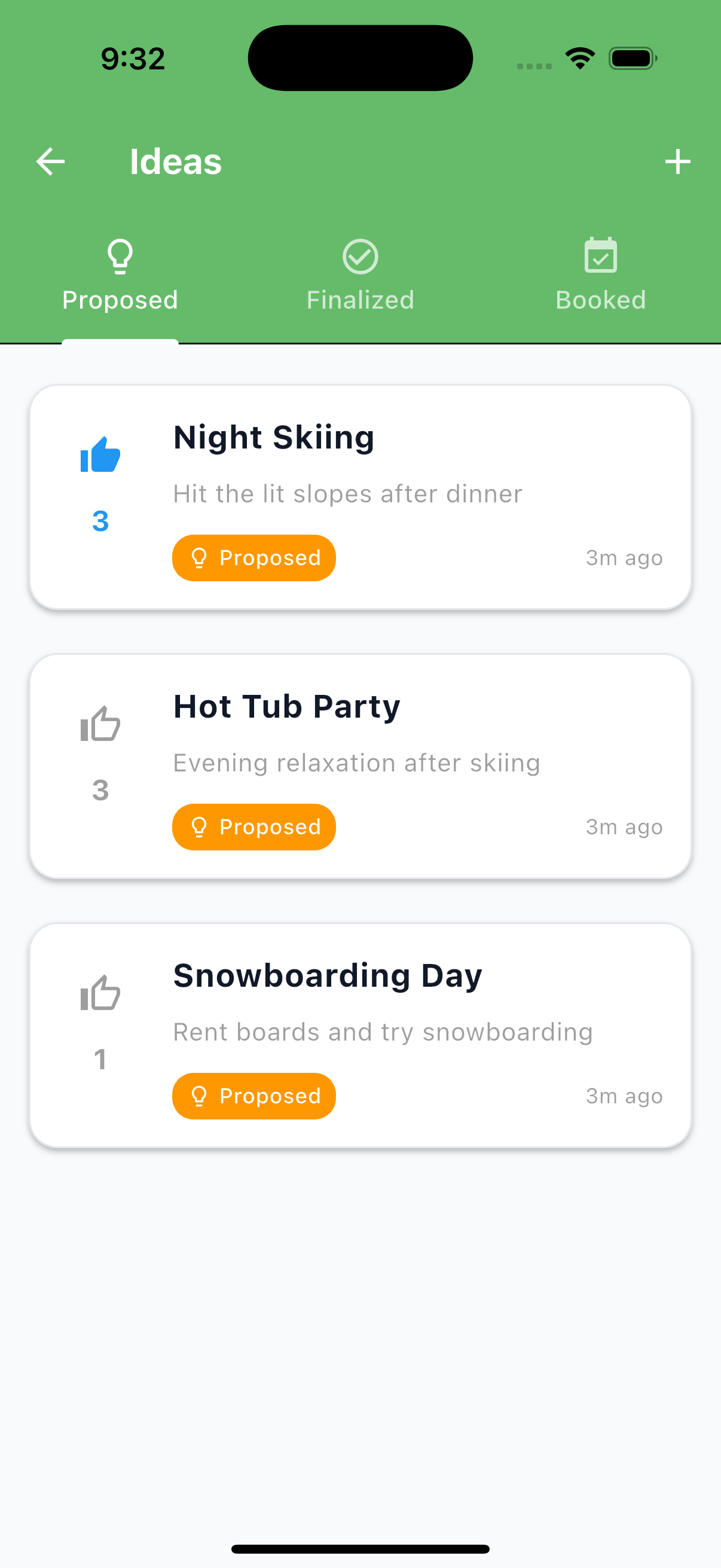 Kounga TripMate App Screen 5